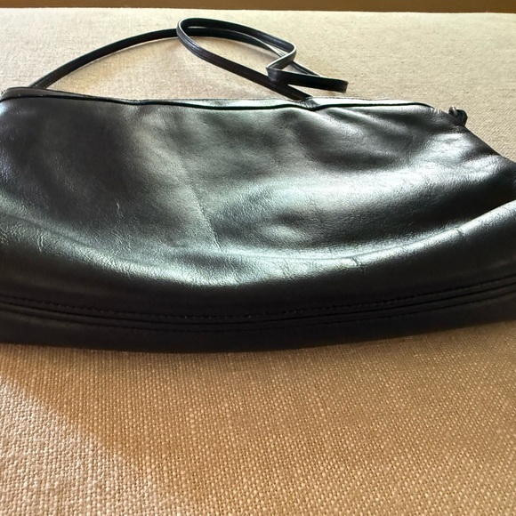 Vintage etienne aigner black leather purse - Picture 5 of 7